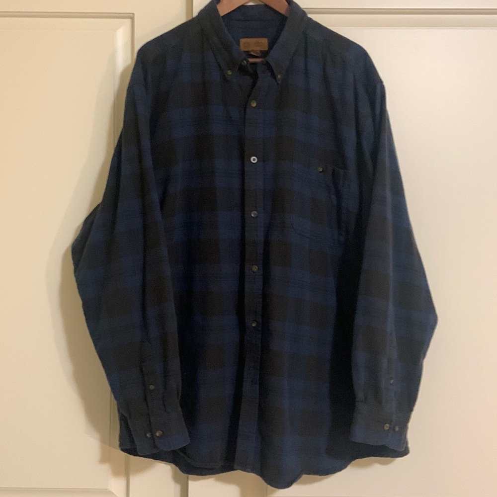 Vintage Blue Flannel